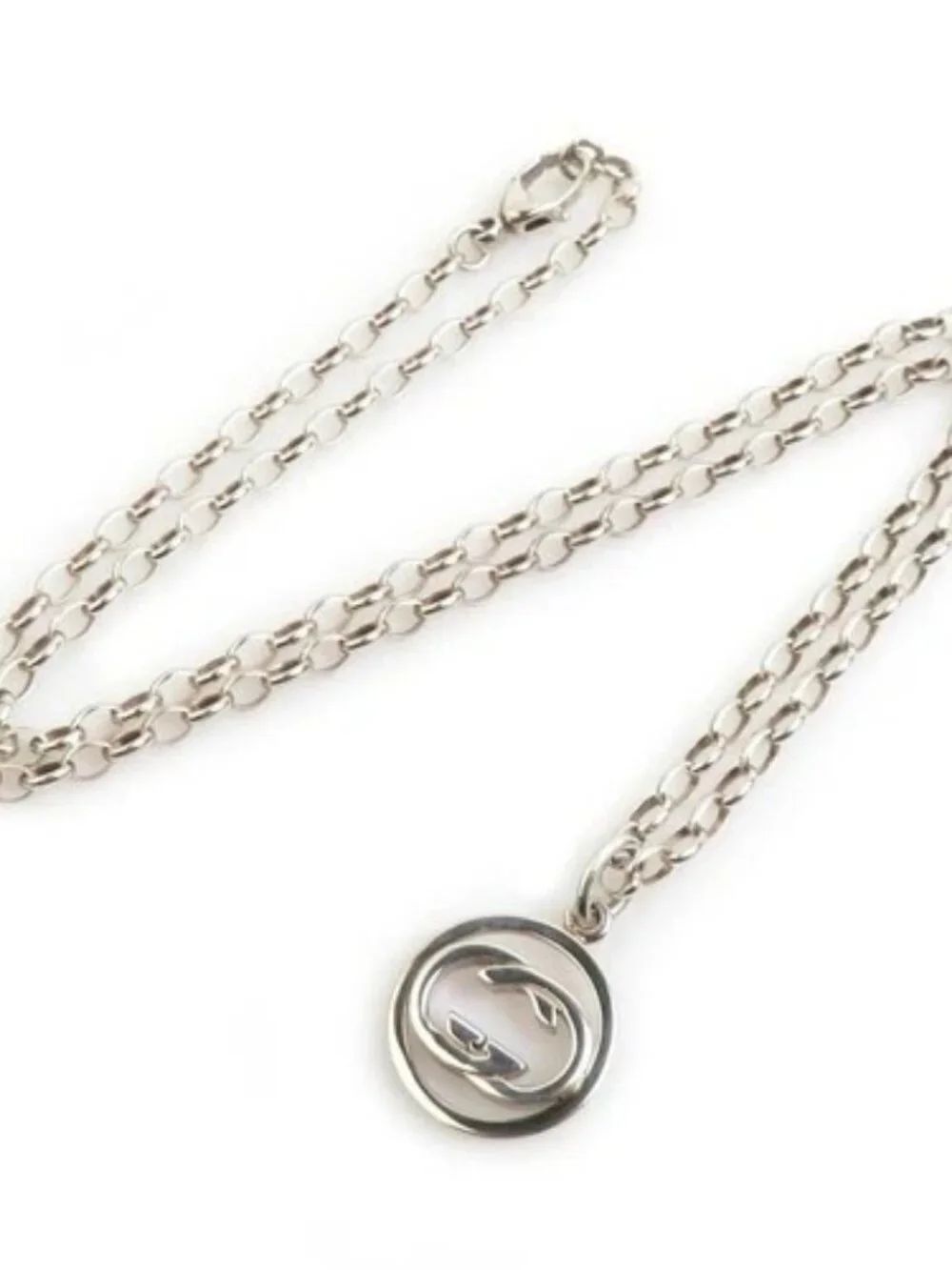 Auth GUCCI Necklace Silver 925 - h31771a - Picture 1 of 7